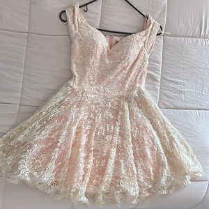 Windsor Pink Lace Dress